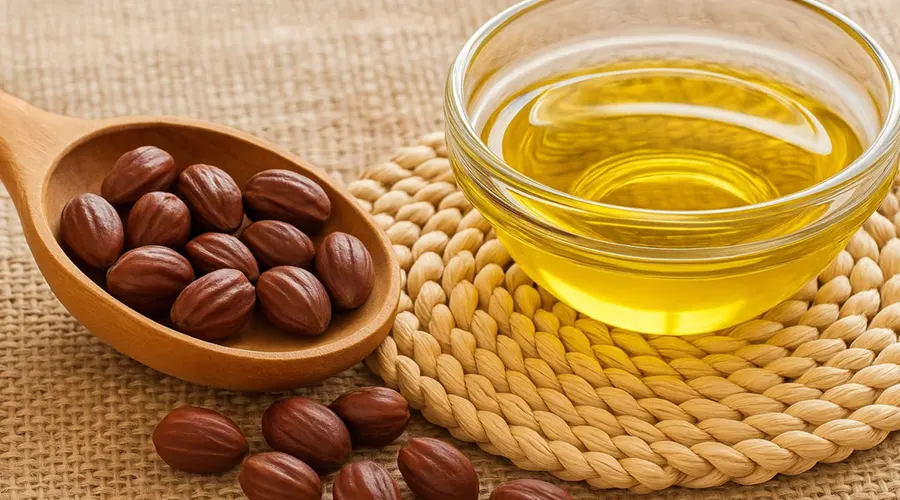 ماساژ بدن با روغن جوجوبا