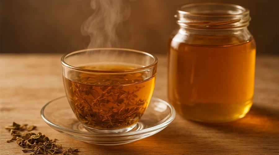 خرید عسل گون گزانگبین ارگانیک با ترکیب شهد گون و گزانگبین خالص