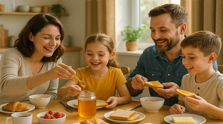 عسل چند گیاه ارگانیک دکتر اویل بدون افزودنی شیمیایی 