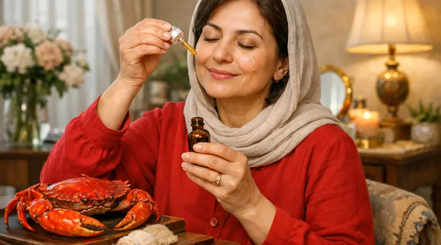 روغن خرچنگ برای مراقبت از پوست