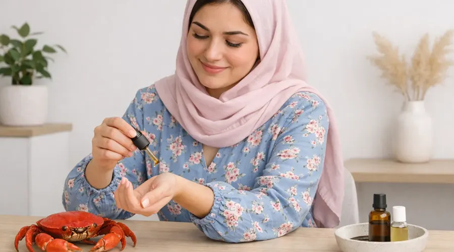 روغن خرچنگ برای ماساژ مفاصل و عضلات جهت رفع درد مناسب است