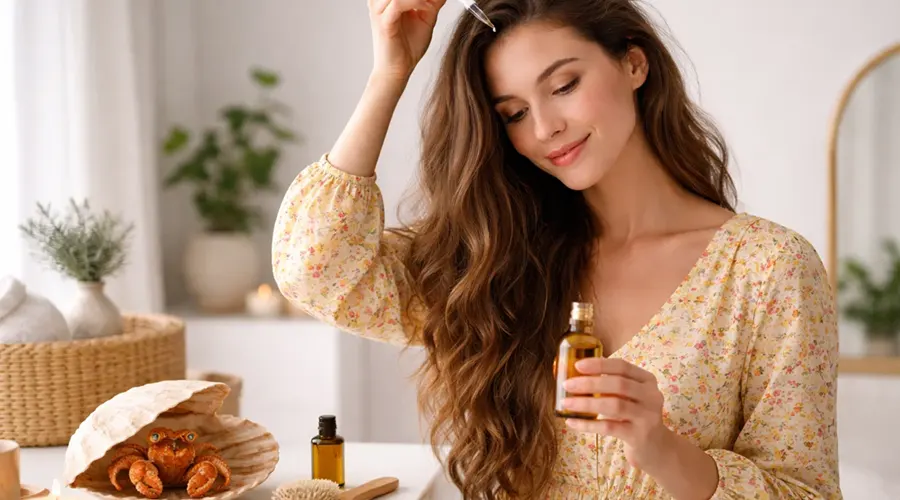 روغن خرچنگ برای مراقبت از مو