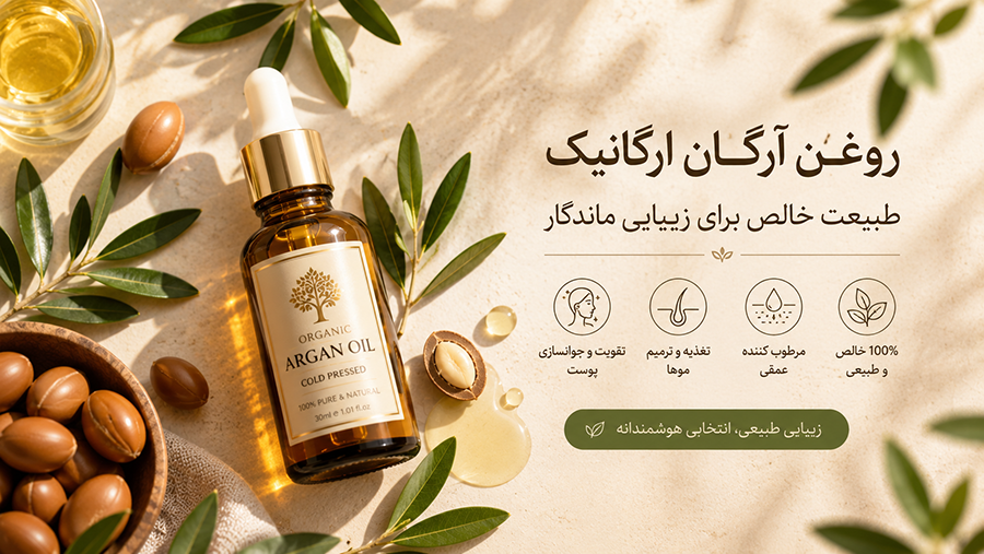 خرید روغن آرگان انگلیسی