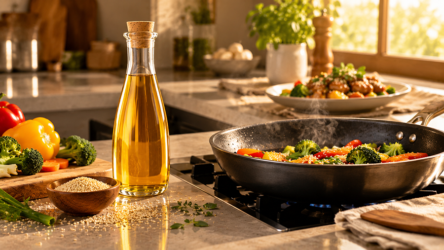 روغن کنجد سرخ کردنی
