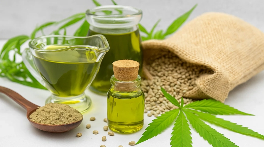 روغن شاهدانه برای تقویت ریشه مو