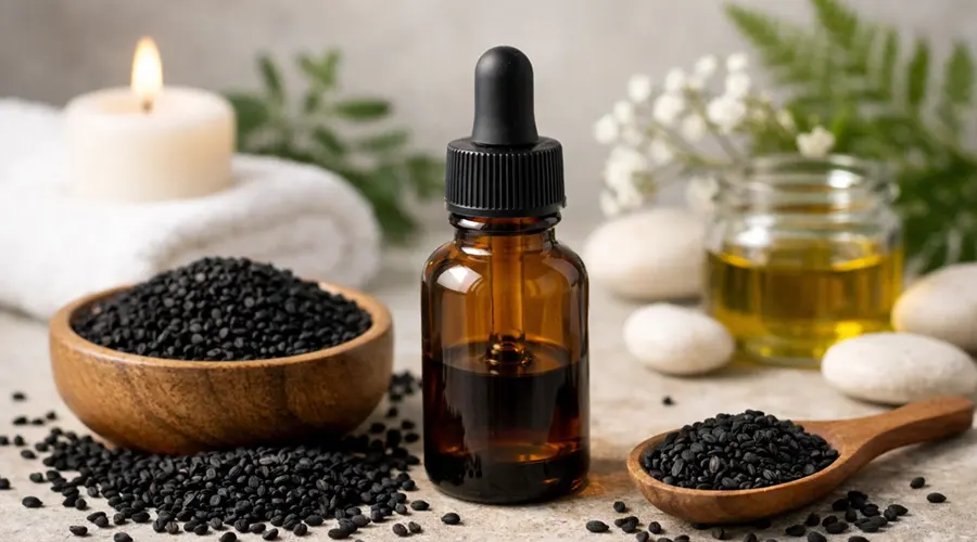 بررسی ترکیبات روغن سیاهدانه دکتر اویل