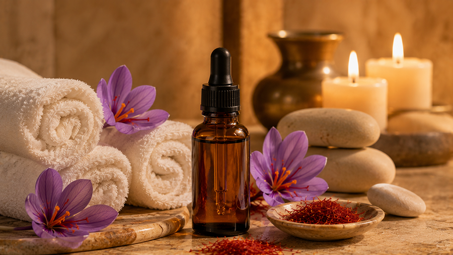 استفاده های روغن زعفران
