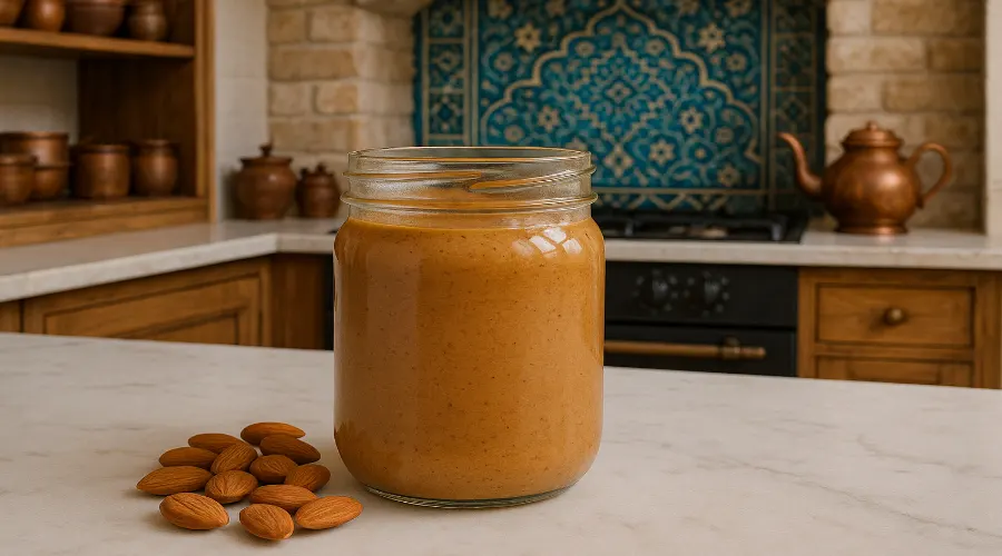 خرید کره بادام درختی طبیعی در اصفهان