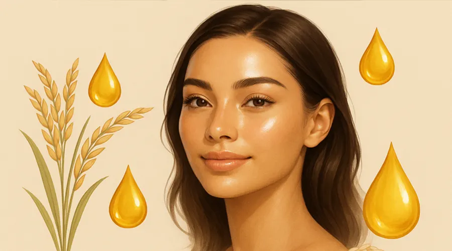 جلوگیری از پیری زودرس پوست با روغن سبوس برنج