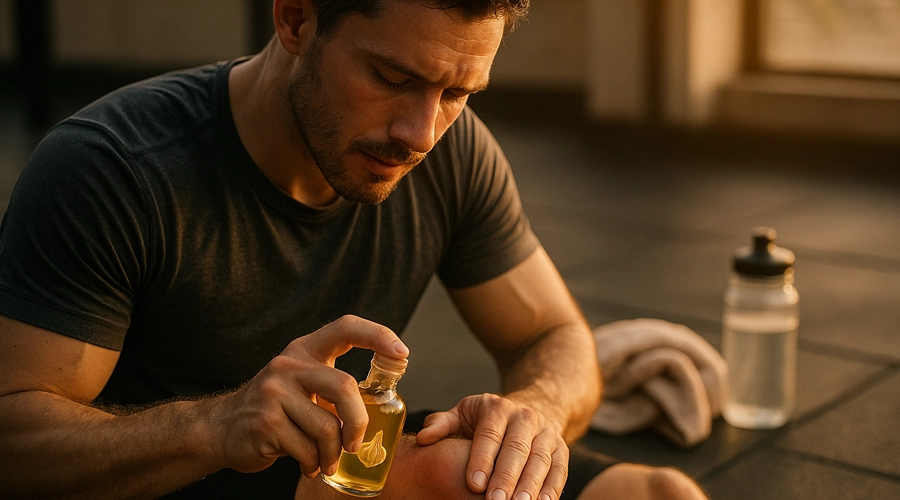 فواید روغن سیر برای درد عضلانی در ورزشکاران