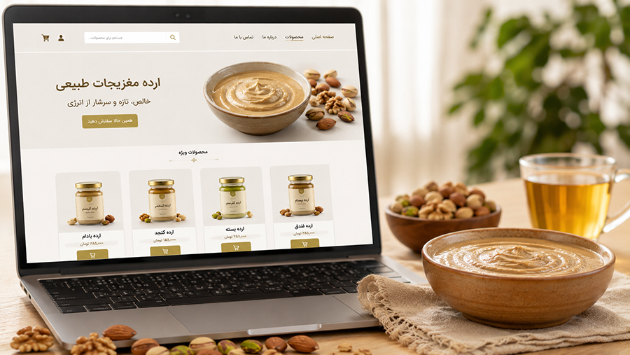 خرید اینترنتی ارده مغزیجات